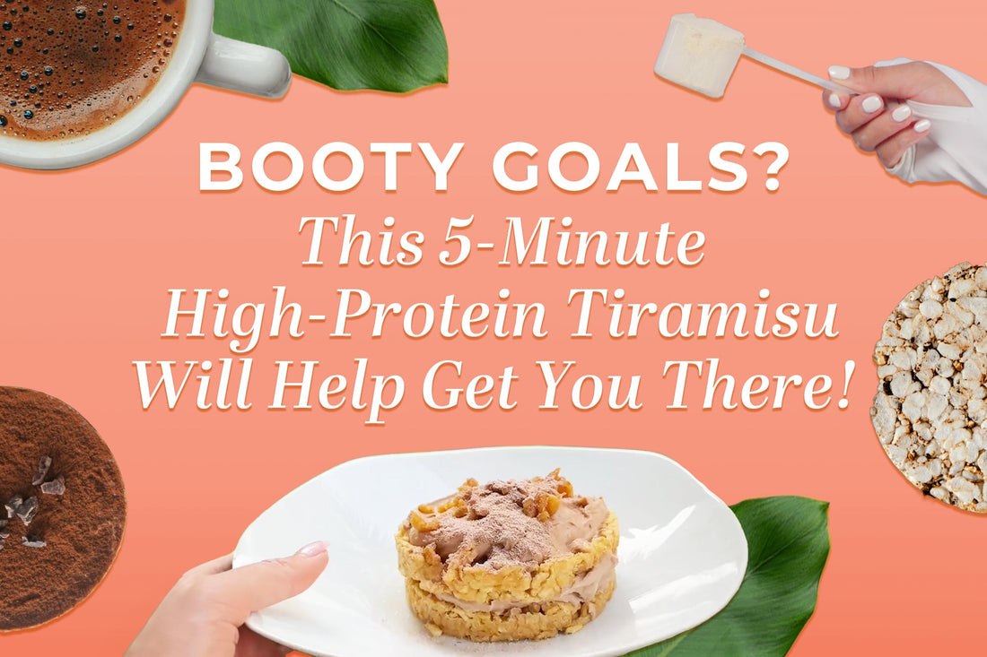Booty Goals? This 5-Minute High-Protein Tiramisu Will Help You Get There! 💪🍑