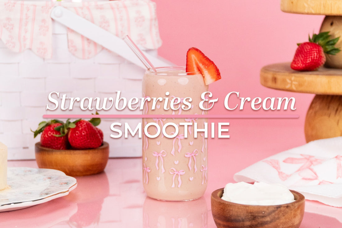 Strawberries & Cream Smoothie: A Deliciously Nutritious Treat