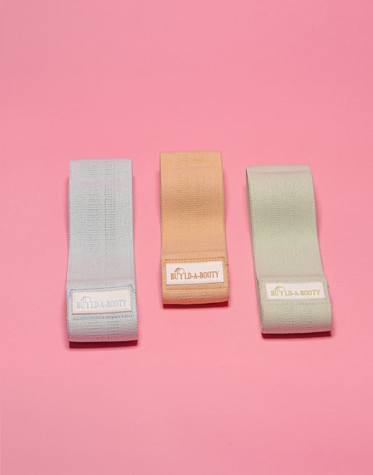Build-A-Booty™ Pastel Trio Edition Resistance Bands