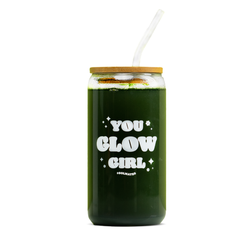 You Glow Girl Cup w/ Straw – ONE SOL™