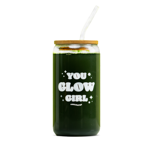 You Glow Girl Cup w/ Straw