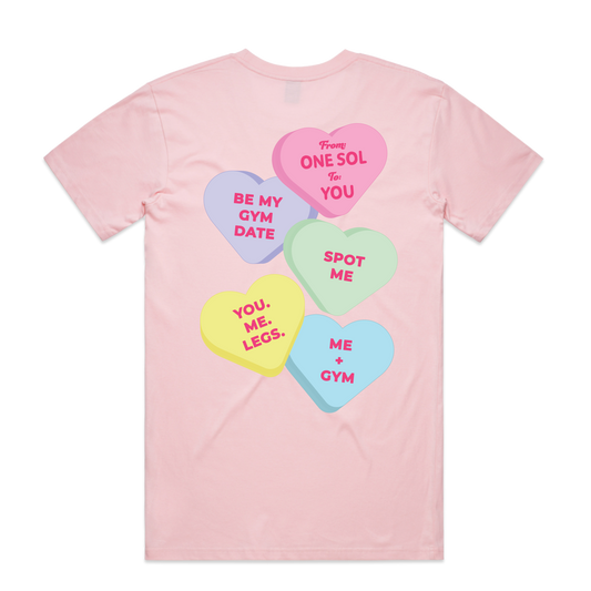🎁 Valentines Candy Hearts T-Shirt (100% off)
