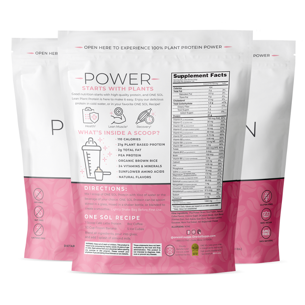 Proteína vegetal magra (paquete de 3)