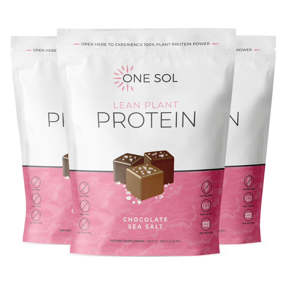 Proteína vegetal magra (paquete de 3)
