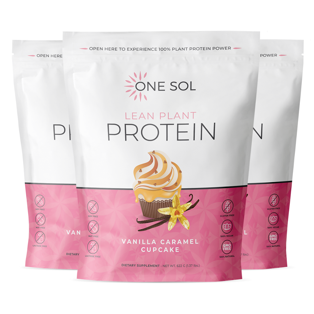 Proteína vegetal magra (paquete de 3)