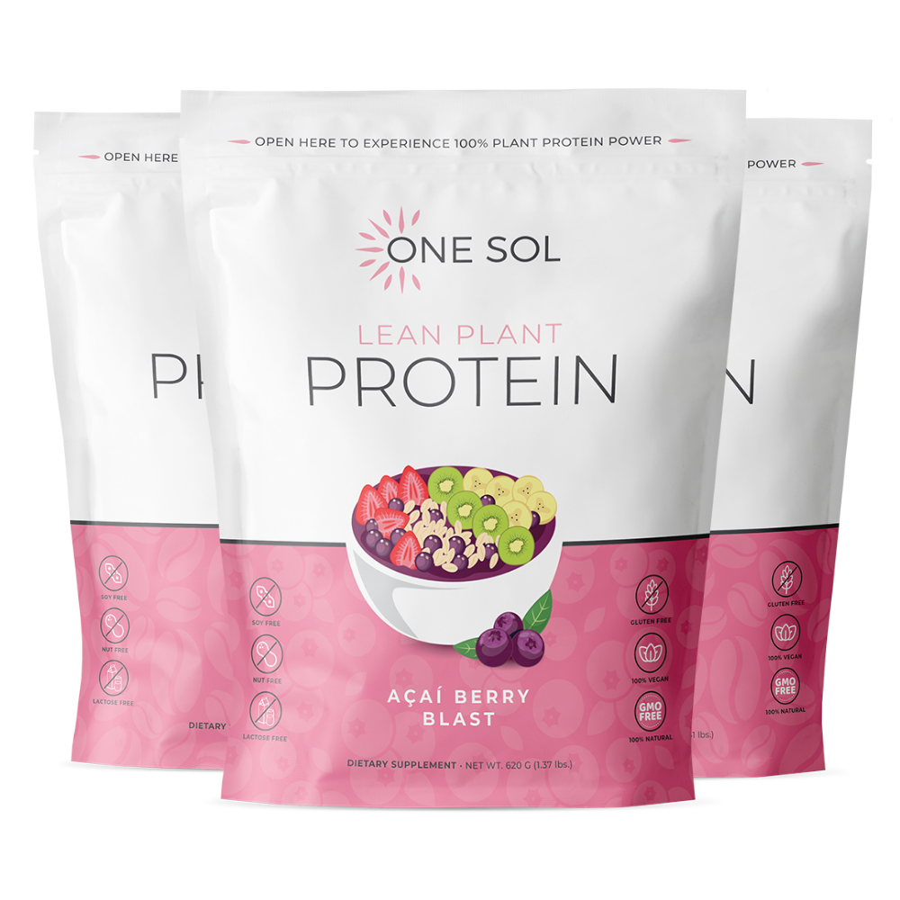 Proteína vegetal magra (paquete de 3)