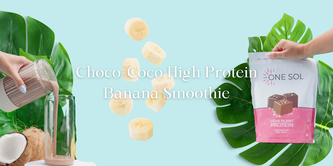 Choco-Coco High Protein Banana Smoothie