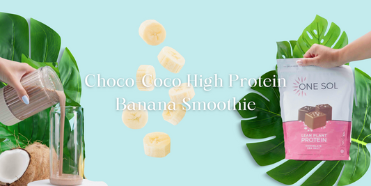 Choco-Coco High Protein Banana Smoothie