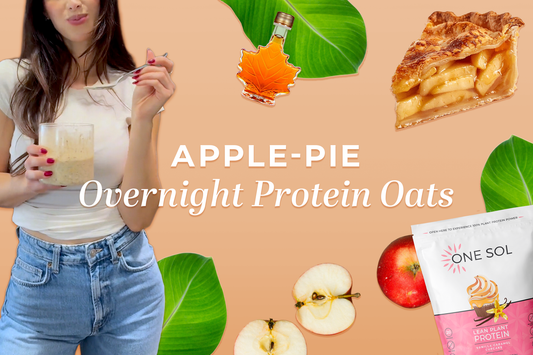 Apple Pie Overnight Protein Oats