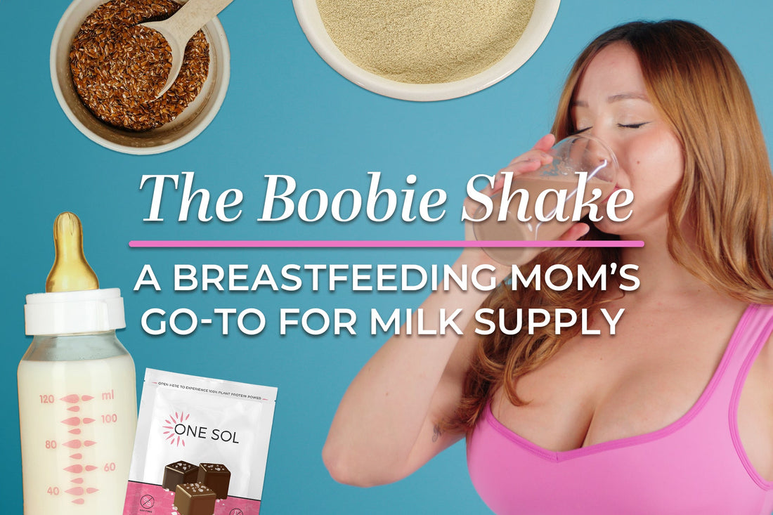 The Boobie Shake: A Breastfeeding Mom's Go-To for Milk Supply Support