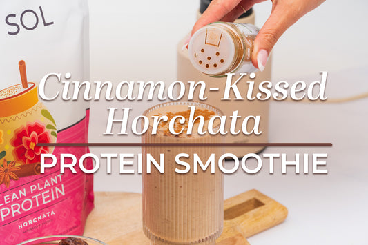 Fuel Your Fall with This Cozy Cinnamon-Kissed Horchata Protein Smoothie