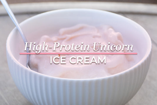 High-Protein Unicorn Milkshake Ice Cream: A Magical, Guilt-Free Dessert 🍦🦄