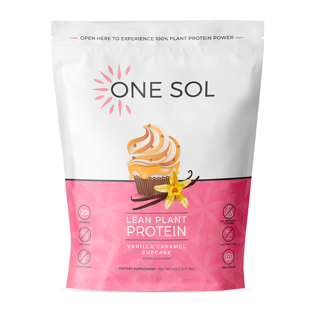 Lean Plant Protein (2pk) – ONE SOL™ | Natural Plant Based Supplements