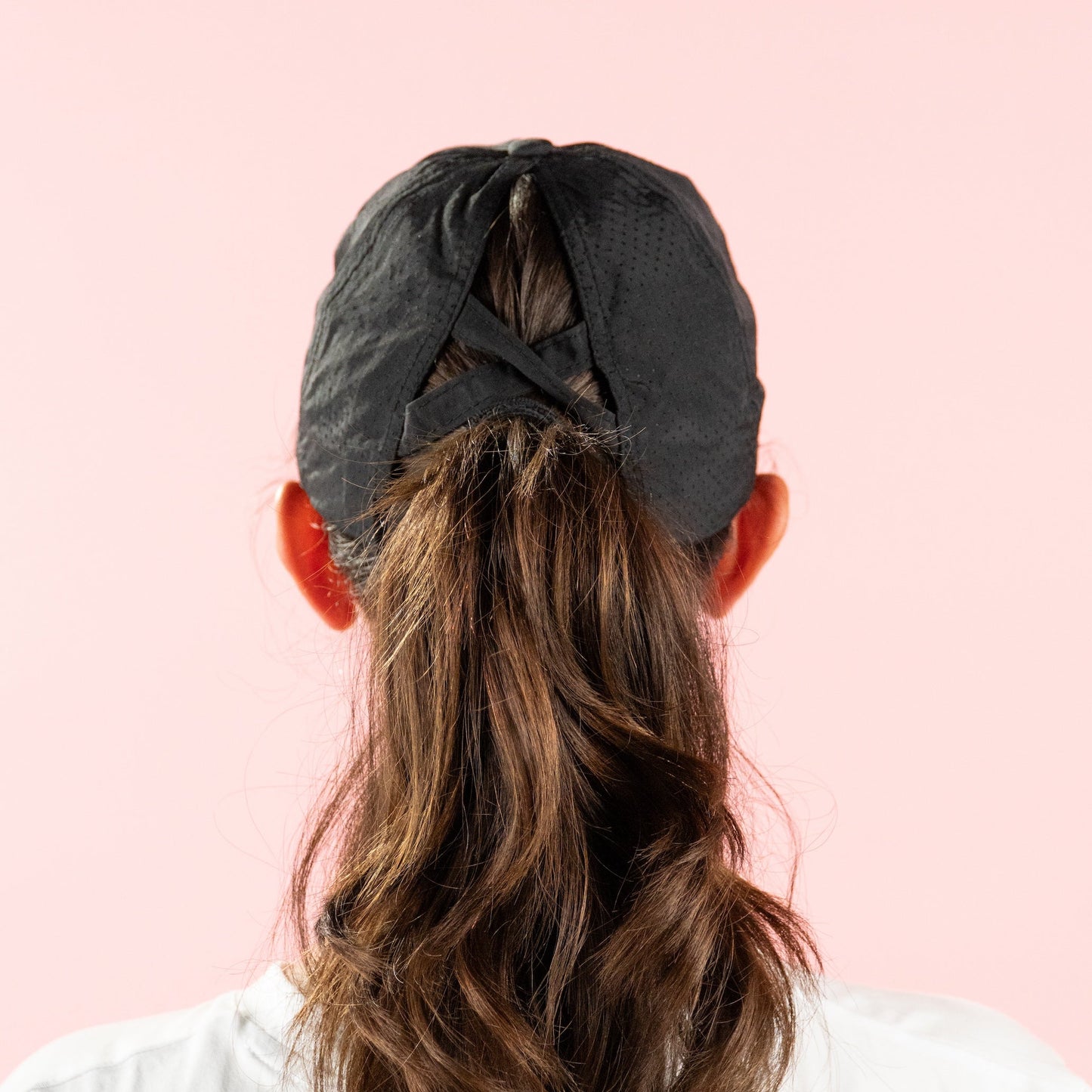 One Sol Ponytail Hat | Black
