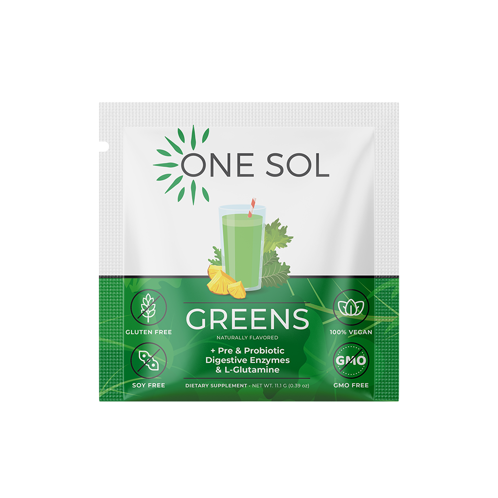 One Sol Greens - Paquete de una sola porción