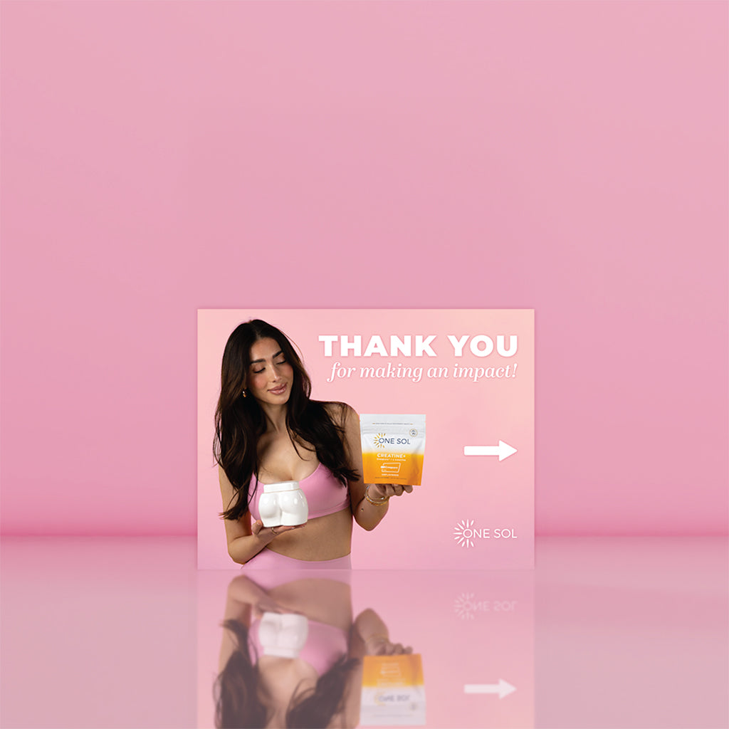 One Sol Creatine + Leucine | Intro Card