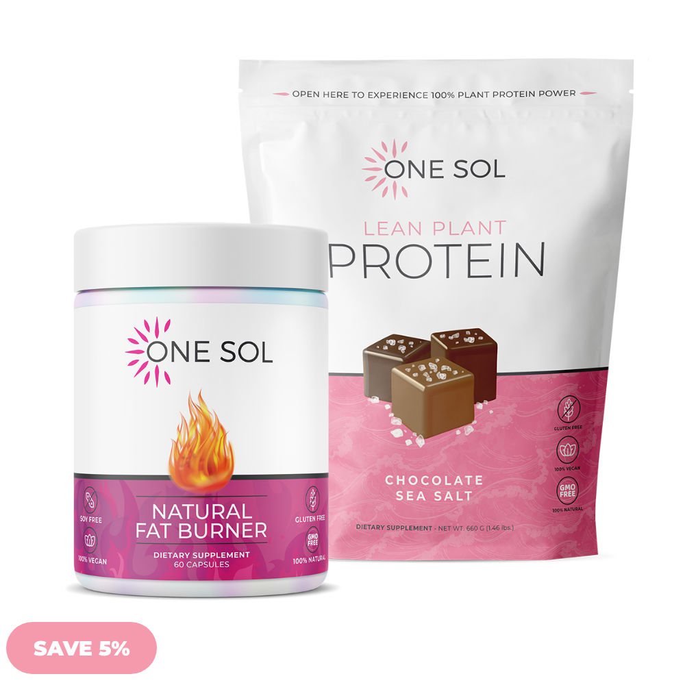 One Sol Fat Burner for Women, Natural Metabolism Booster, Burn More  Calories, Boost Energy & Mood, Curb Appetite & Stop Cravings, No Crash or  Jitters