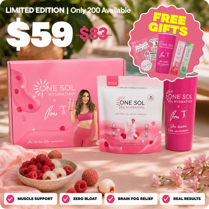Pau T x ONE SOL Hydration VIP Edition Bundle