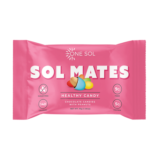 Sol Mates - Caramelos de maní y chocolate