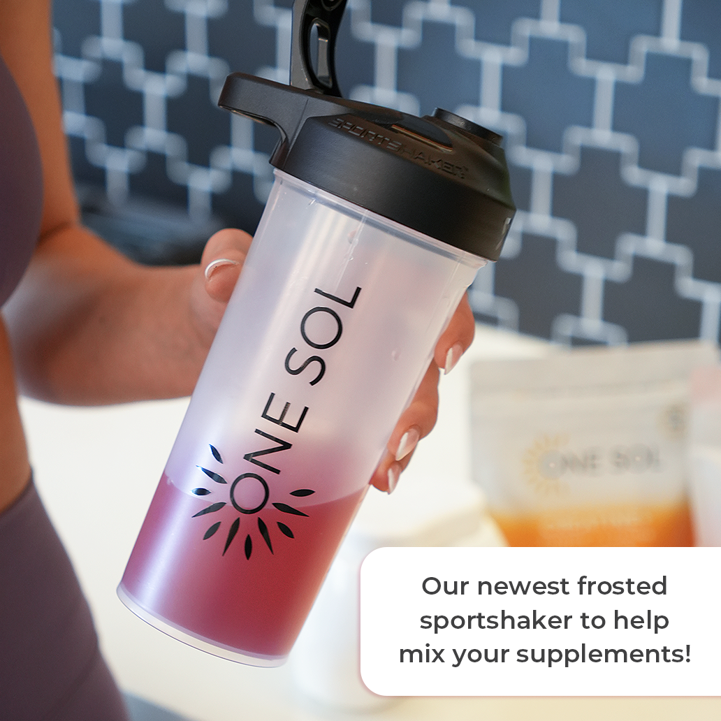 One Sol Sport Shaker - Clear & Black