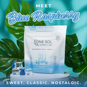 flavor:Blue Raspberry | Blue Raspberry front view