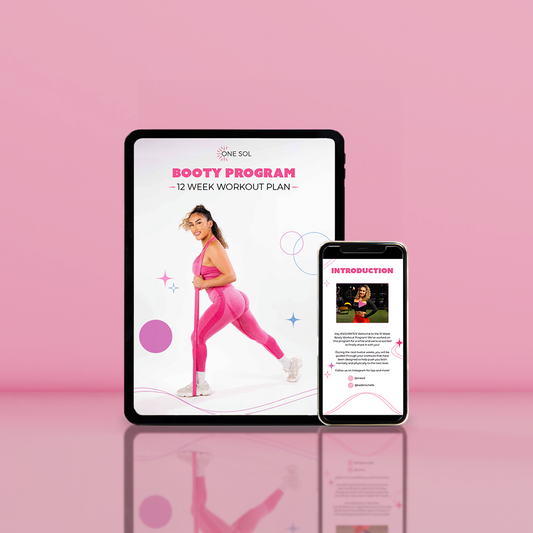 🎁 One Sol 12 Week Booty Program (100% off)