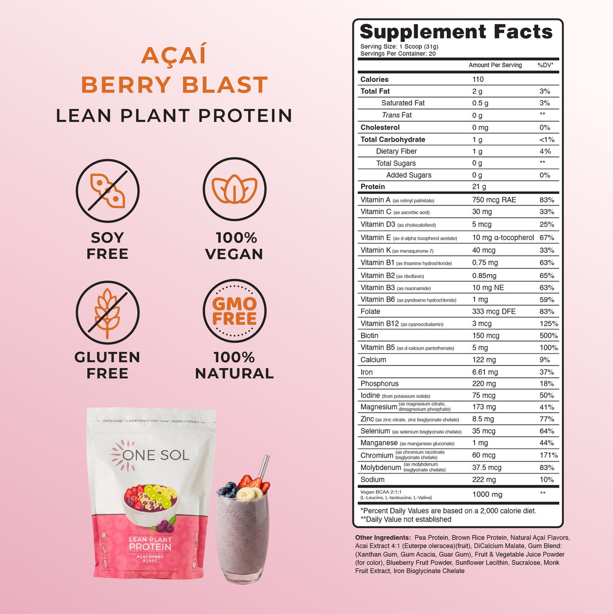 Nutritional facts