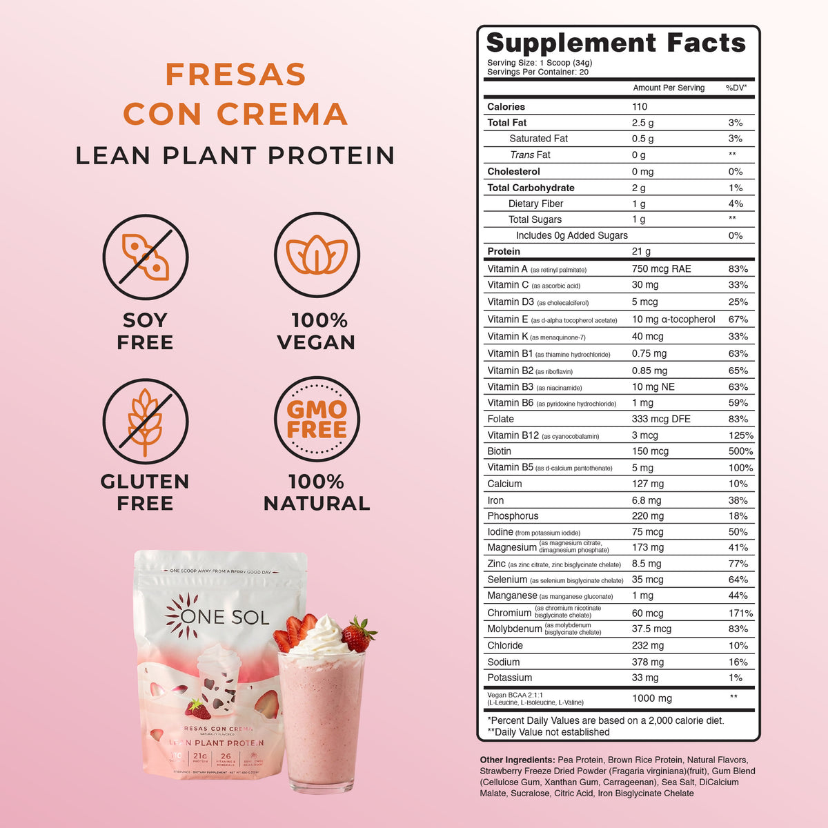 Nutritional facts