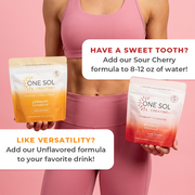 One Sol Creatine+ Leucine 3-column