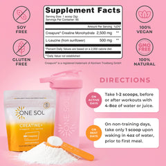 One Sol Creatine+ Leucine