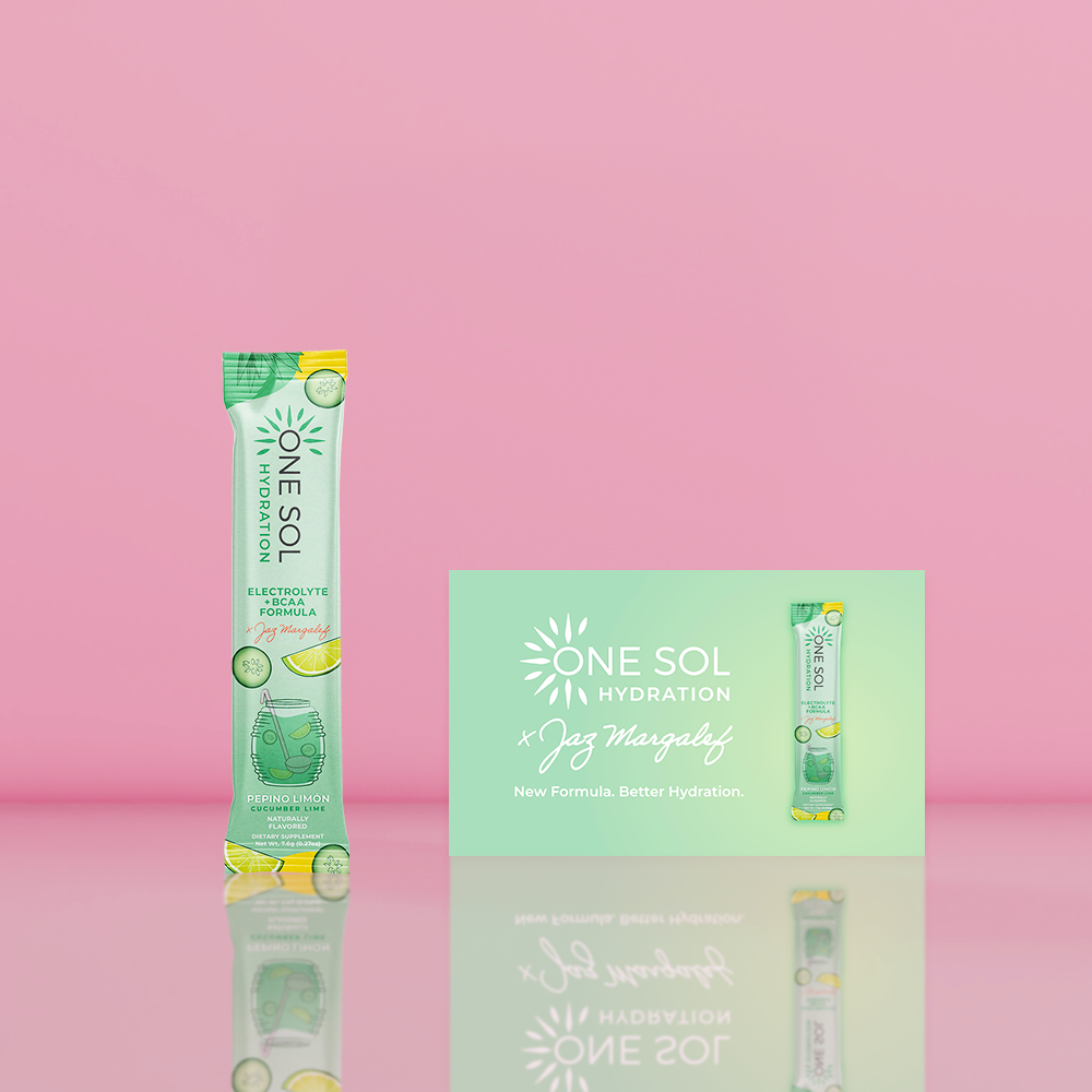 One Sol | Cinco de Mayo Card + Cucumber Lime Hydration Single Serving
