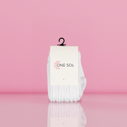 One Sol Slouchy Socks | White