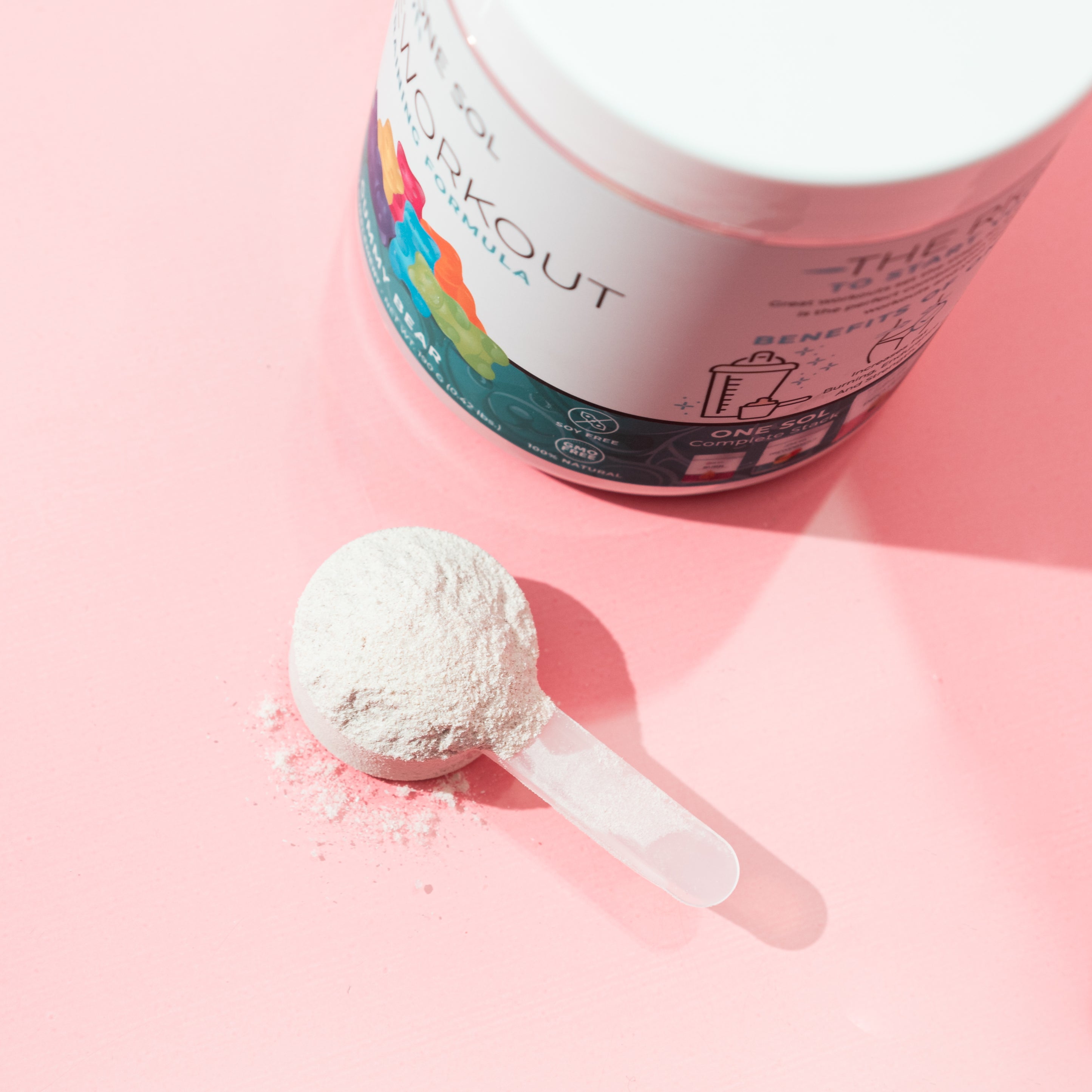 Pre Workout Training Formula ONE SOL™ Natural Plant Based Supplements