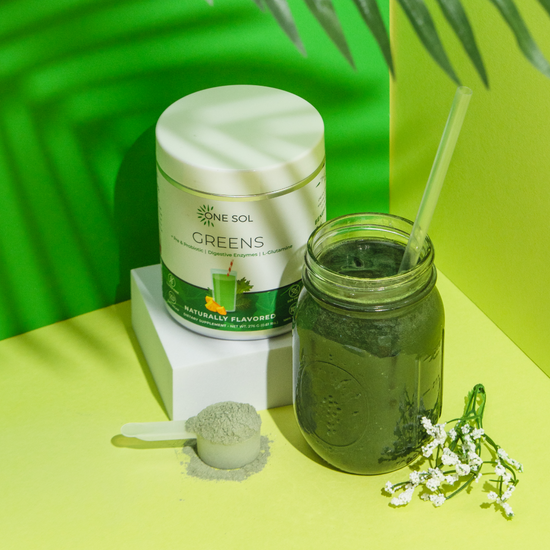 Greens 7 Day Serving ONE SOL™ Natural Plant Based Supplements