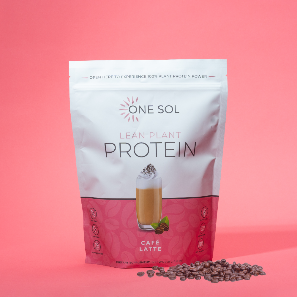  One Sol Lean Plant Protein Powder Chocolate Sea Salt